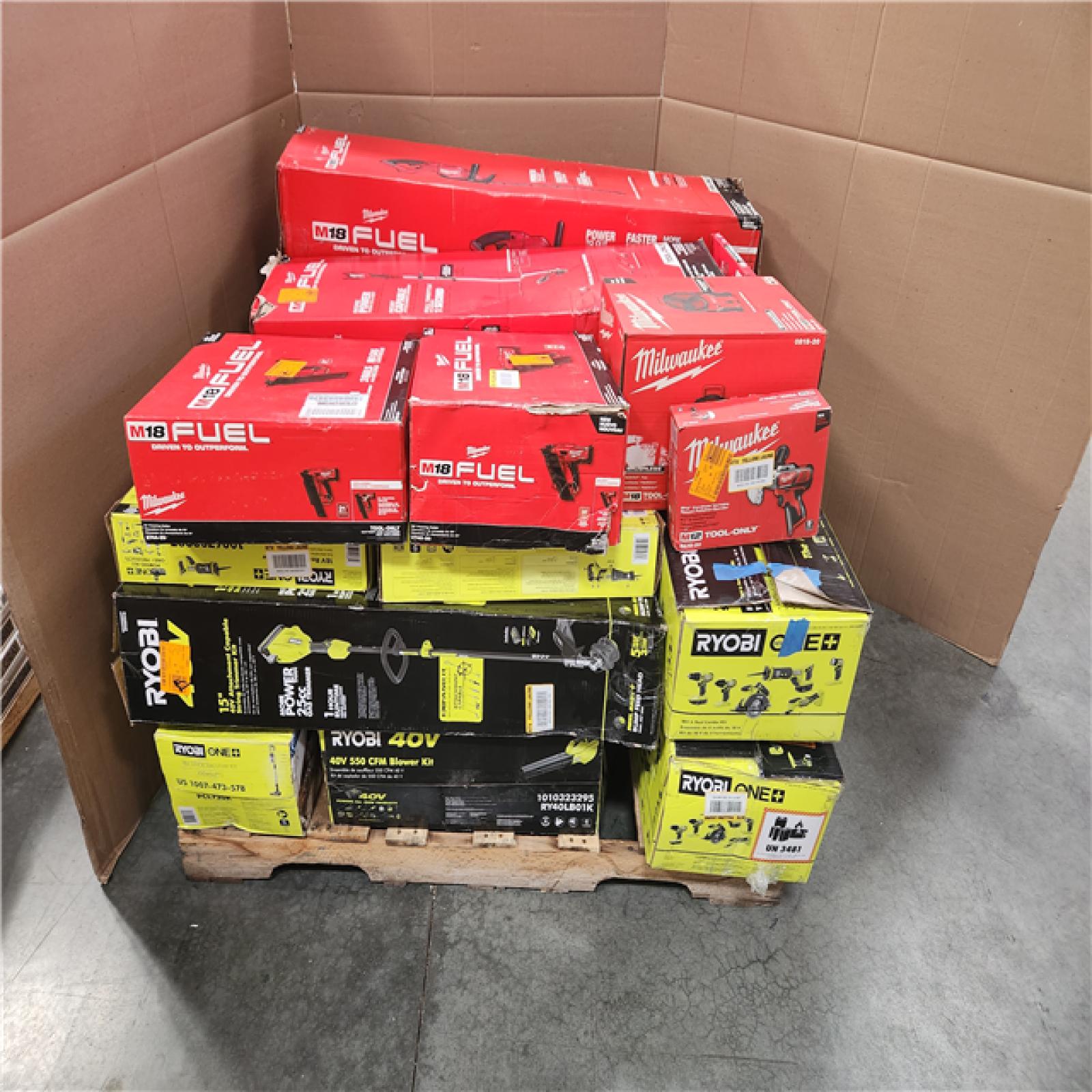 California AS-IS TOOL PALLET