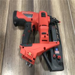 AS-IS Milwaukee FUEL 18-Volt Lithium-Ion Brushless Cordless Gen ll 16-Gauge Straight Finish Nailer (Tool Only)