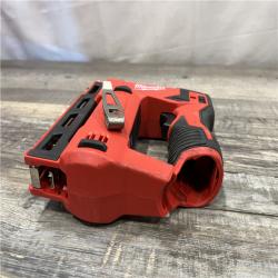 AS-IS Milwaukee 12-Volt Lithium-Ion Cordless 3/8 in. Crown Stapler (Tool-Only)