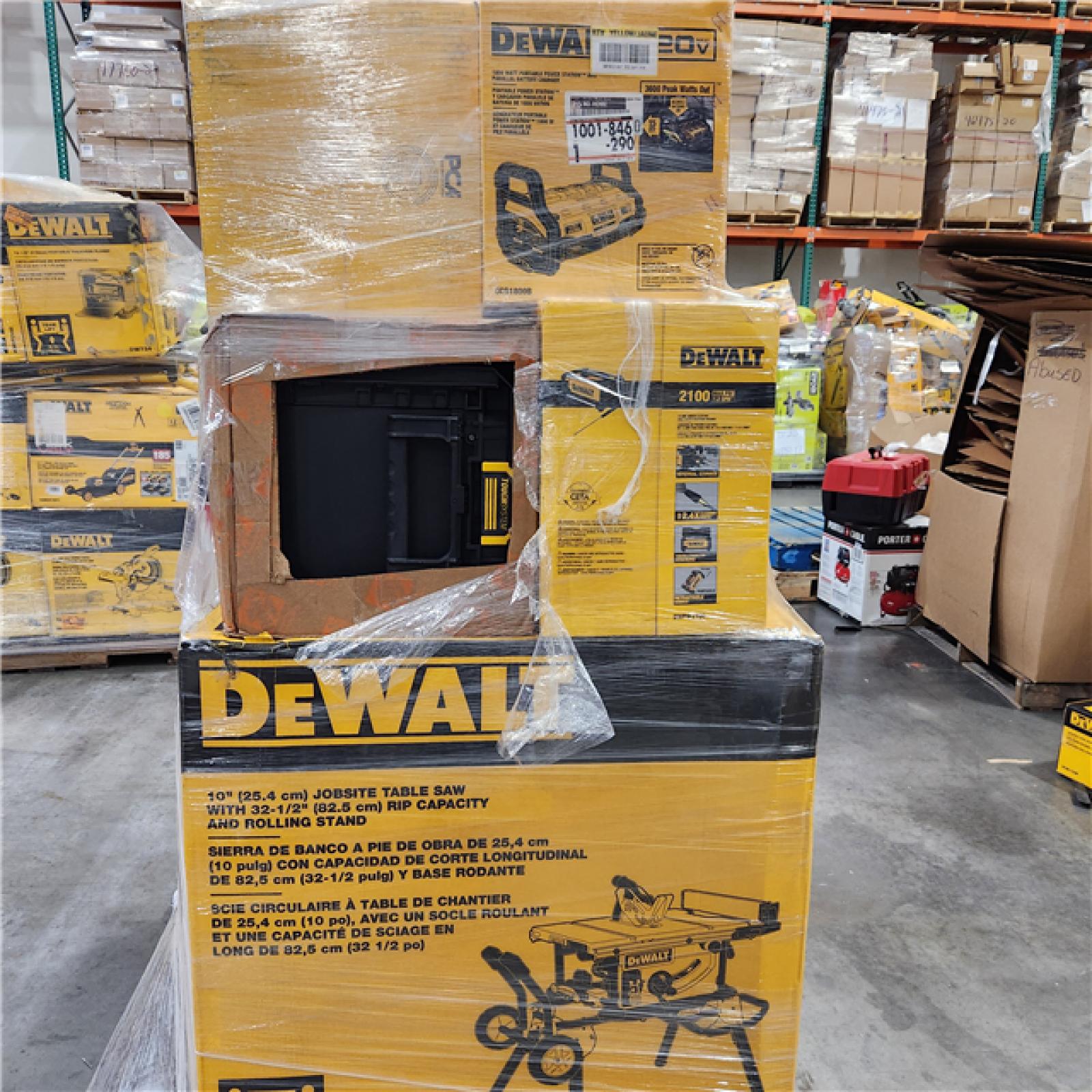 Dallas Location - As-Is DEWALT Tool Pallet