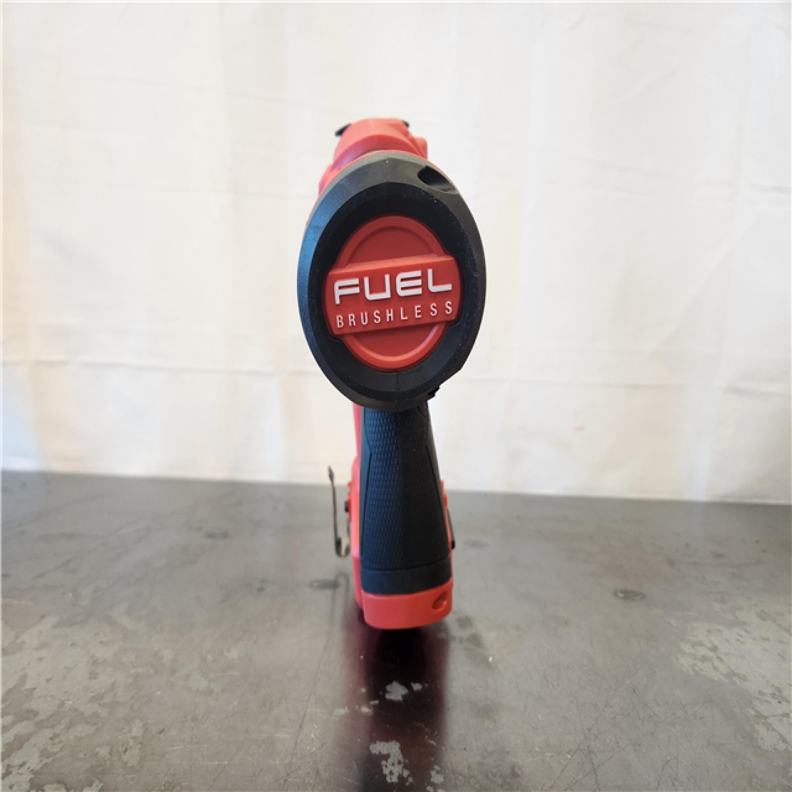 AS-IS- M12 FUEL 12-Volt Lithium-Ion Brushless Cordless 18-Guage Compact Brad Nailer (Tool Only)