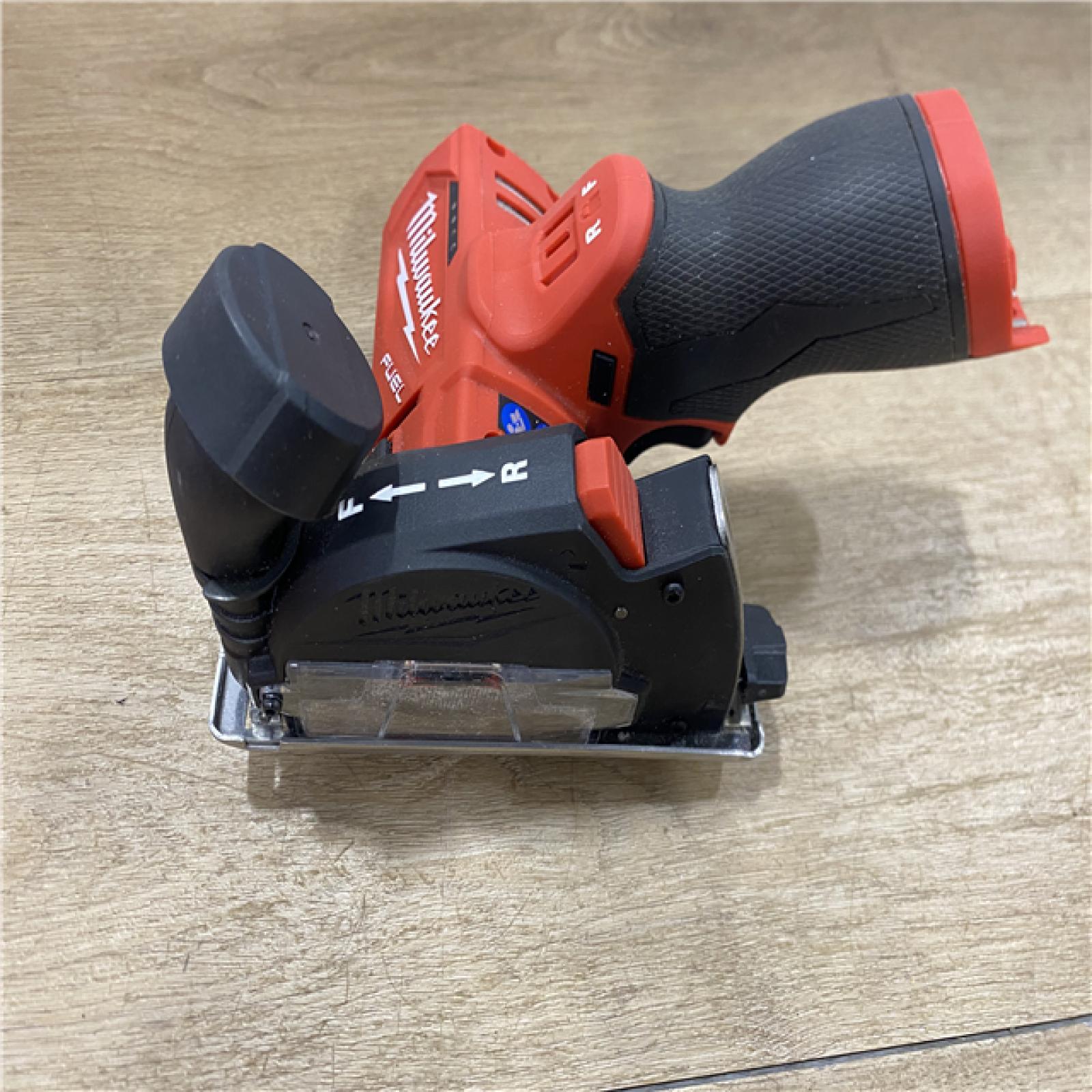 AS-IS Milwaukee FUEL 12V Lithium-Ion Brushless Cordless 3 in. Cut Off Saw (Tool-Only)