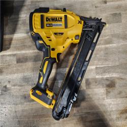 HOUSTON LOCATION - AS-IS DeWalt 20V MAX XR 15 Ga. Cordless 34 Deg Nailer Kit (Battery & Charger) 20 V