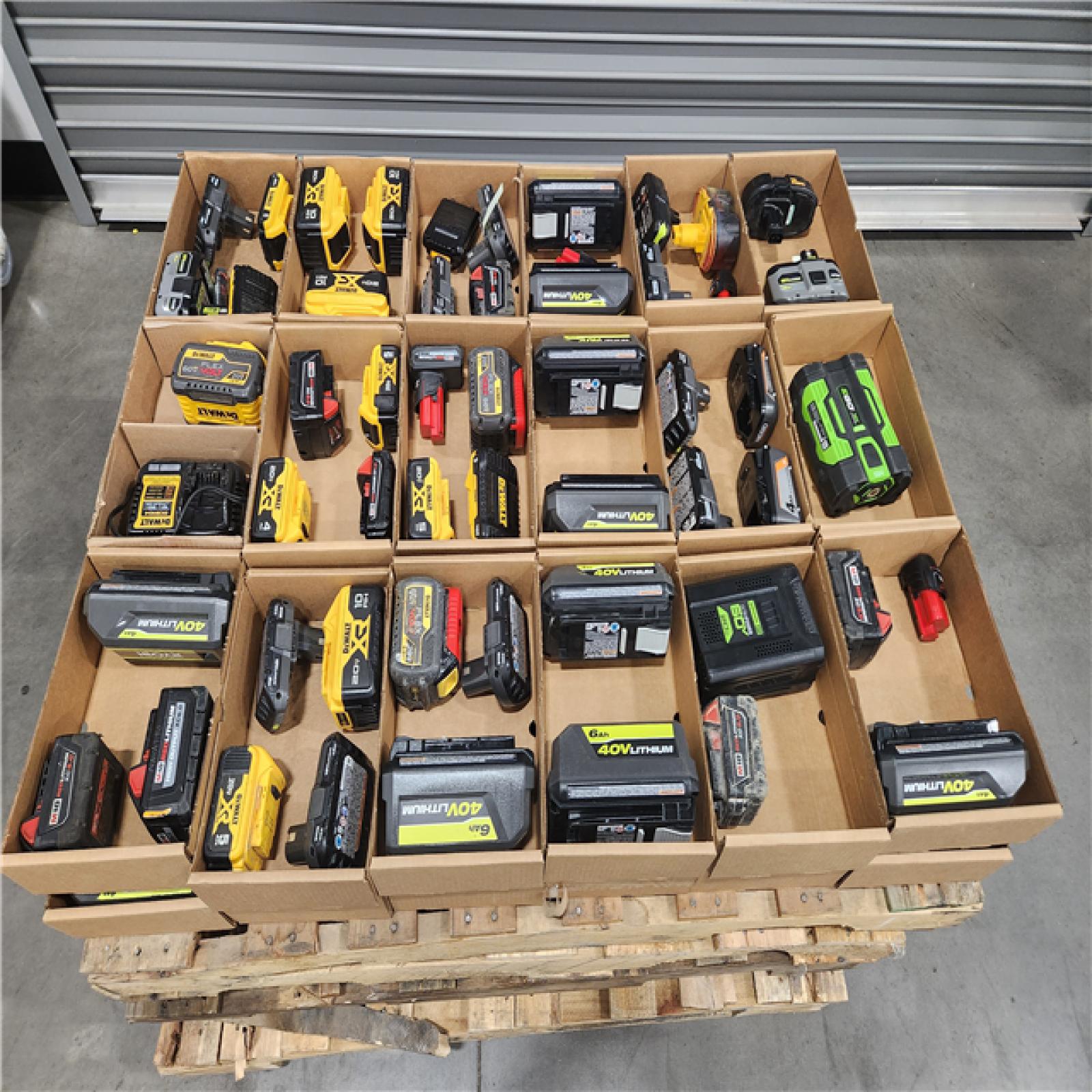 DALLAS LOCATION - AS-IS BATTERY PALLET