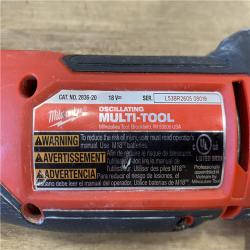 AS-IS Milwaukee FUEL 18V Lithium-Ion Cordless Brushless Oscillating Multi-Tool (Tool-Only)