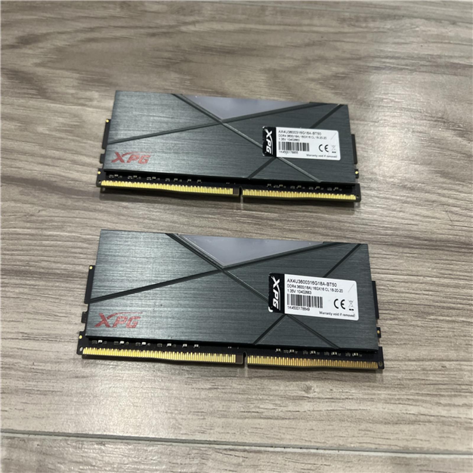 AS-IS XPG SPECTRIX D50 AX4U3600316G18A-BT50 32GB (2X16) DDR4 SDRAM Memory Module