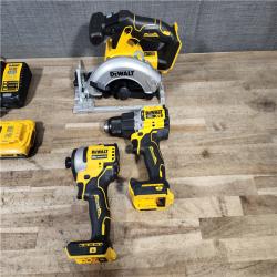 HOUSTON LOCATION - AS-IS DEWALT 3 TOOL COMBO KIT W/ (2) BATTERY & CHARGER