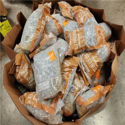 Phoenix Location MSI 0.50 in. Quantum Glacial Silver Gray Fire Glass - 20 lb. Bag (25+ Bags)