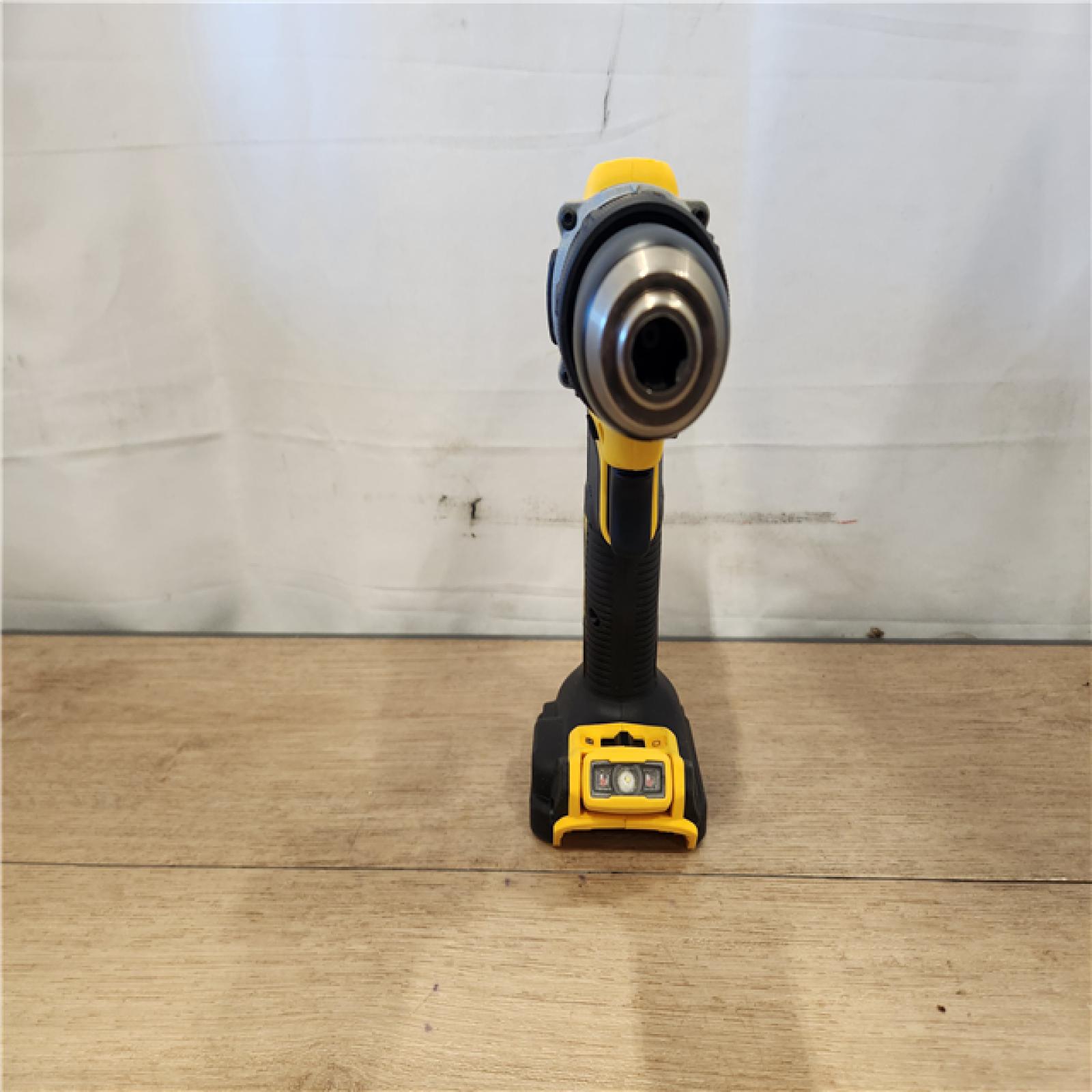 AS-IS- DEWALT 20V XR Brushless Cordless 1/2 in. Hammer Drill (Tool-Only)