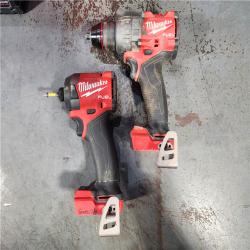 HOUSTON LOCATION - AS-IS M18 FUEL 18V Lithium-Ion Brushless Cordless Hammer Drill and Impact Driver Combo Kit (2-Tool) with 2 Batteries