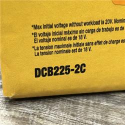 NEW - DEWALT 20V MAX Lithium-Ion Battery Kit with 5.0Ah and 2.0Ah Battery and Charger