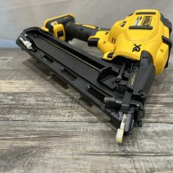 AS-IS DEWALT Cordless 20V MAX XR Angled Finish Nailer (Tool Only)