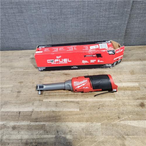 HOUSTON LOCATION - AS-IS Milwaukee 2569-20 12V Cordless 3/8  Extended Reach High Speed Ratchet (Tool Only)