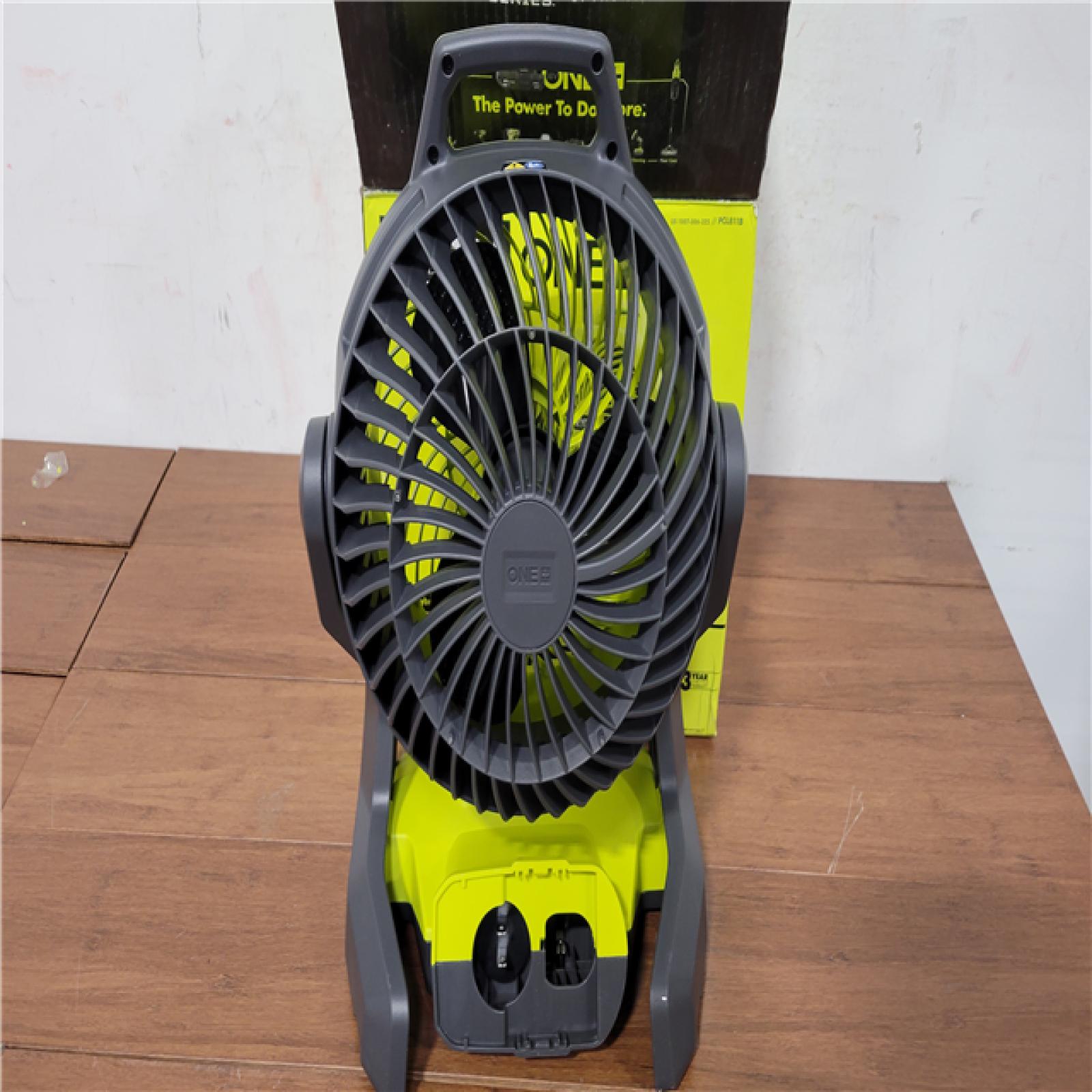 California NEW Ryobi One+ 18V Hybrid 7.5 Fan (Tool Only)