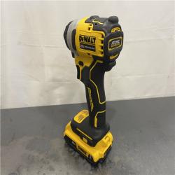 AS-IS - DEWALT ATOMIC 20V MAX* Brushless Cordless Compact 1/4 in. Impact Driver Kit