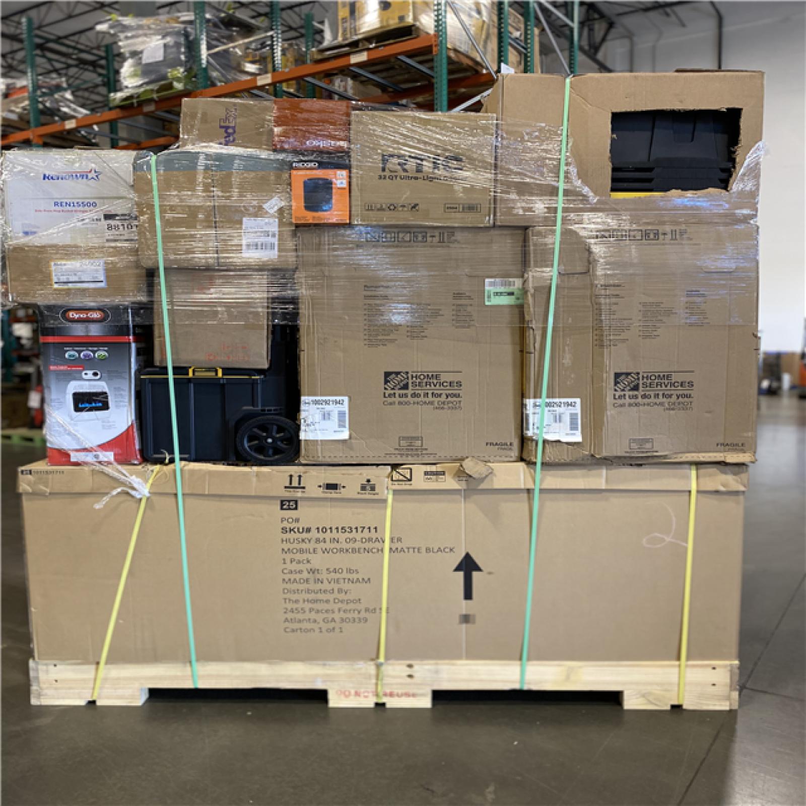 DALLAS LOCATION- AS-IS HOME IMPROVEMENT PALLET