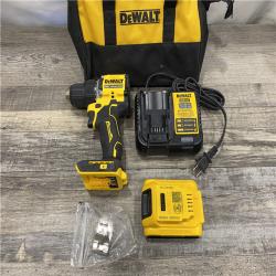 AS-IS DEWALT Atomic 20V Lithium-Ion Cordless Compact 1/2 in. Drill/Driver Kit