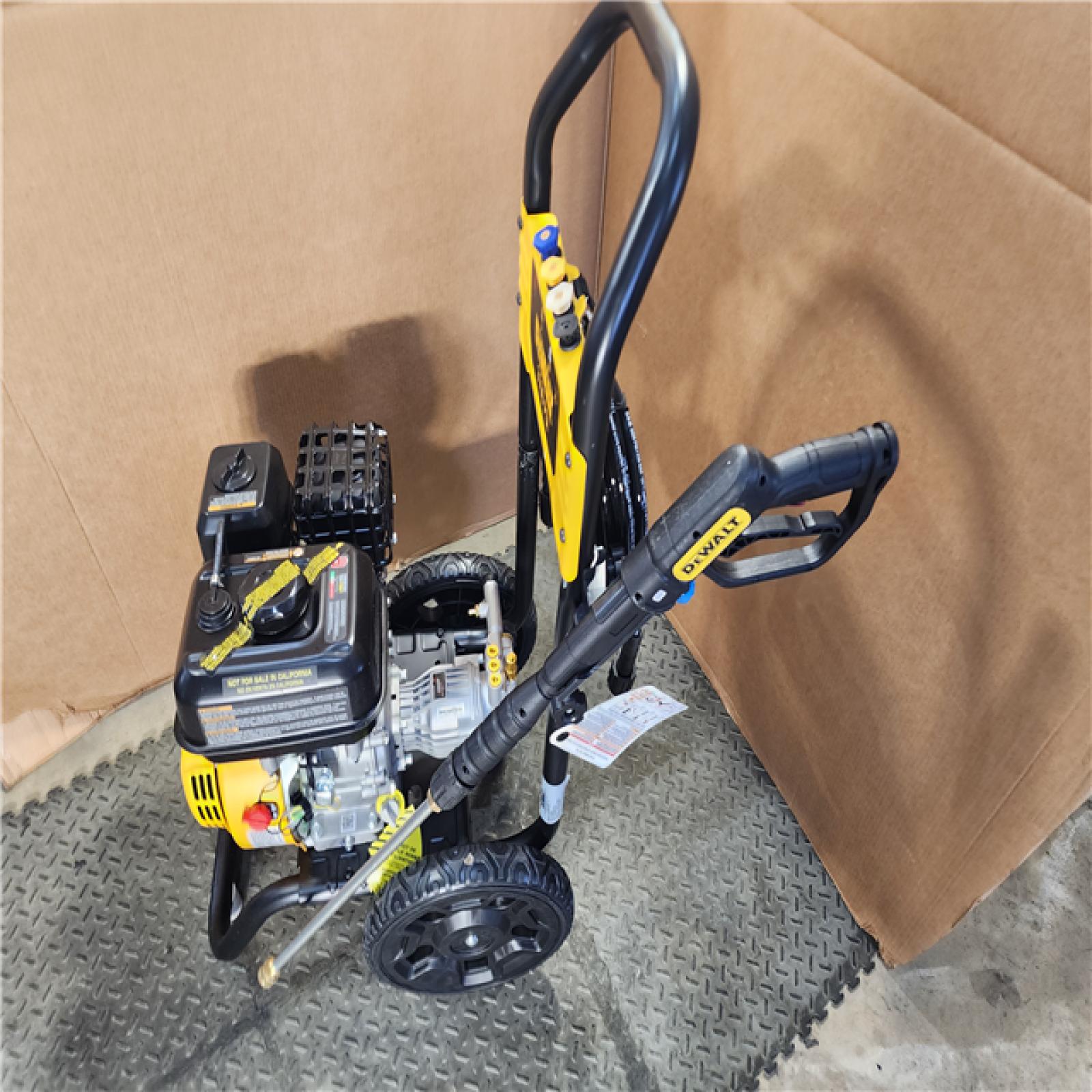 HOUSTON LOCATION - AS-IS DEWALT 3100 PSI 2.3 GPM Cold Water Gas Pressure Washer with 163cc Engine