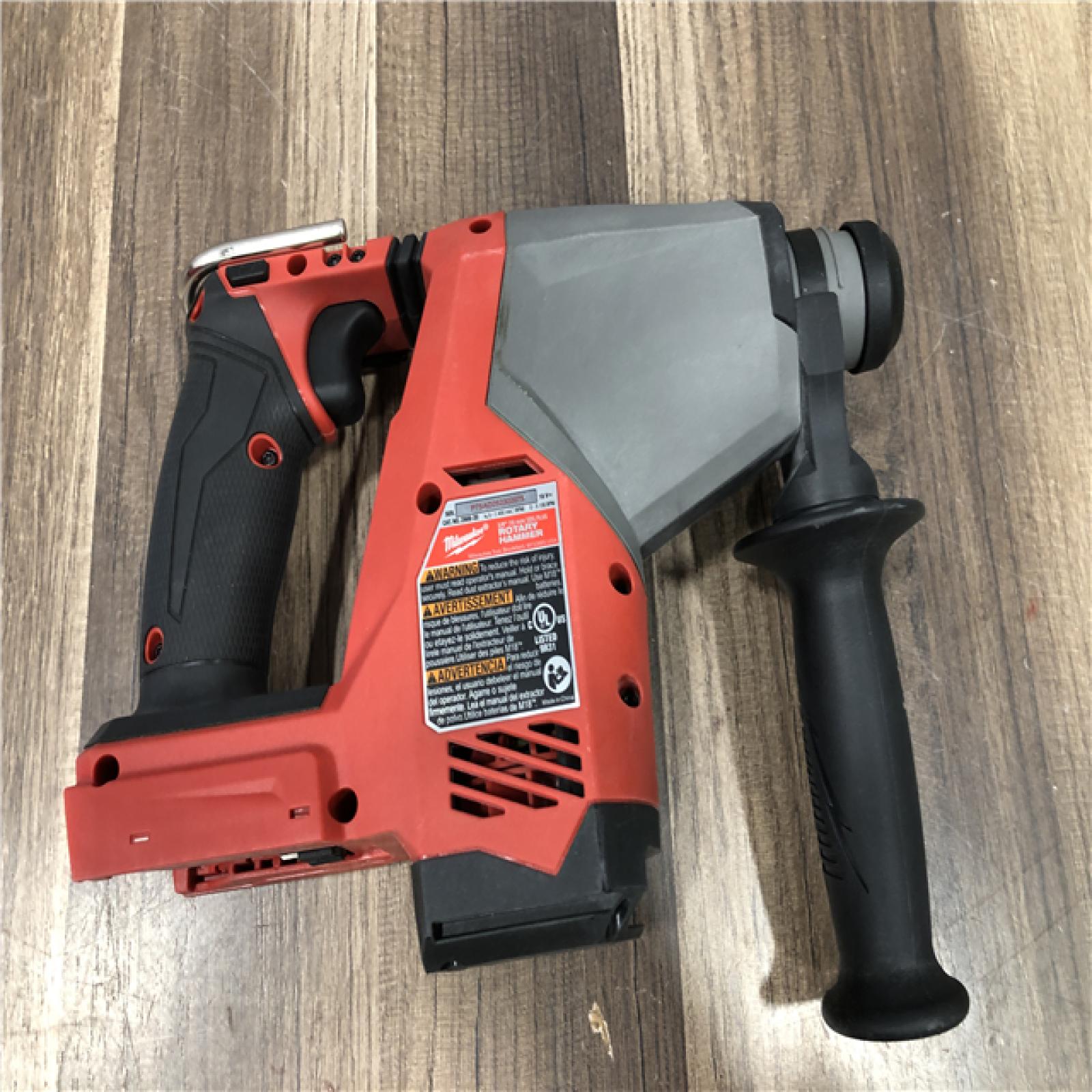 AS-IS Milwaukee FUEL 18V Lithium-Ion Brushless Cordless 5/8 in. SDS-Plus Rotary Hammer (Tool-Only)