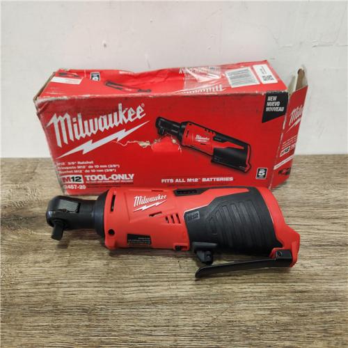 Phoenix Location NEW Milwaukee M12 12V Lithium-Ion Cordless 3/8 in. Ratchet (Tool-Only)