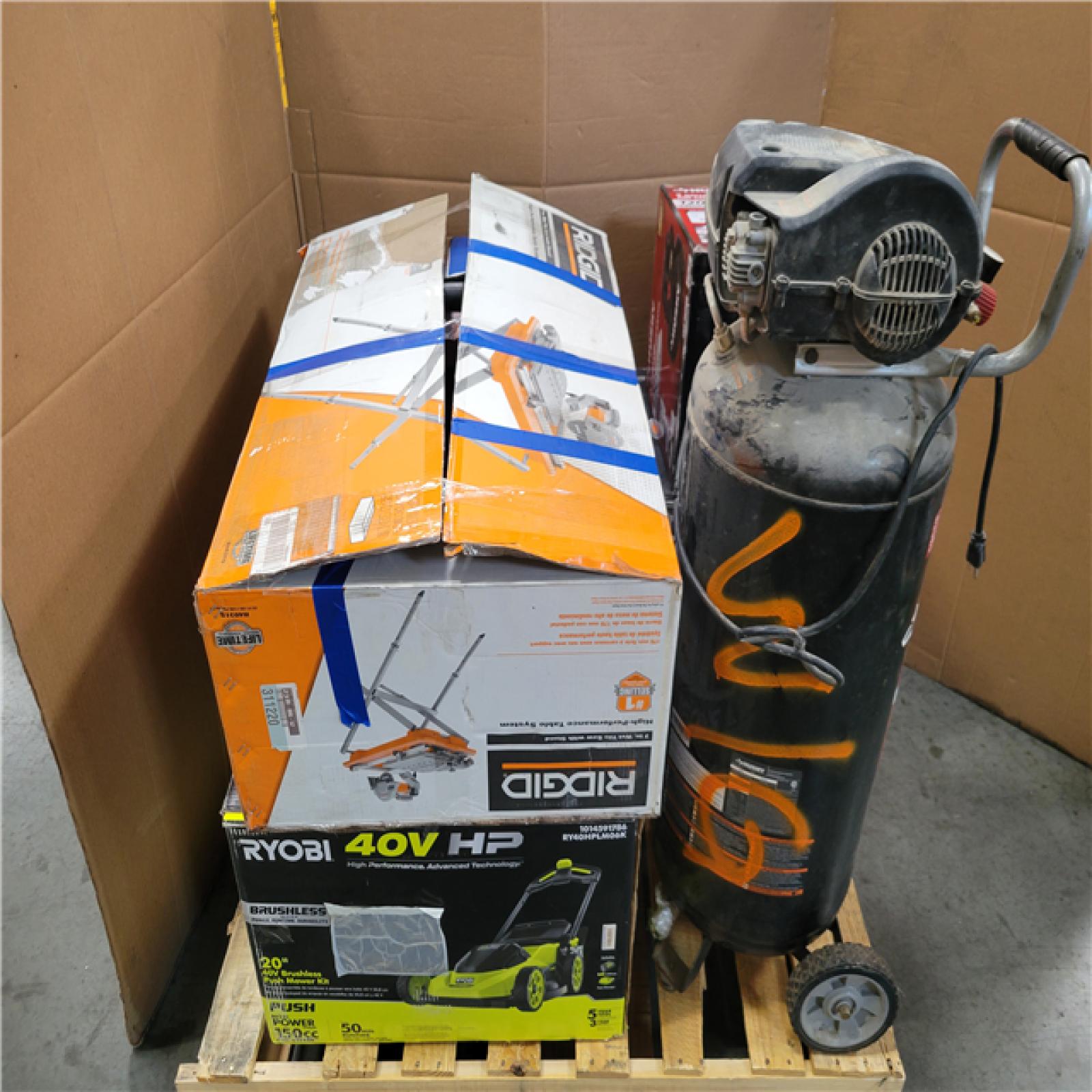 CALIFORNIA AS-IS OUTDOOR POWER EQUIPMENT