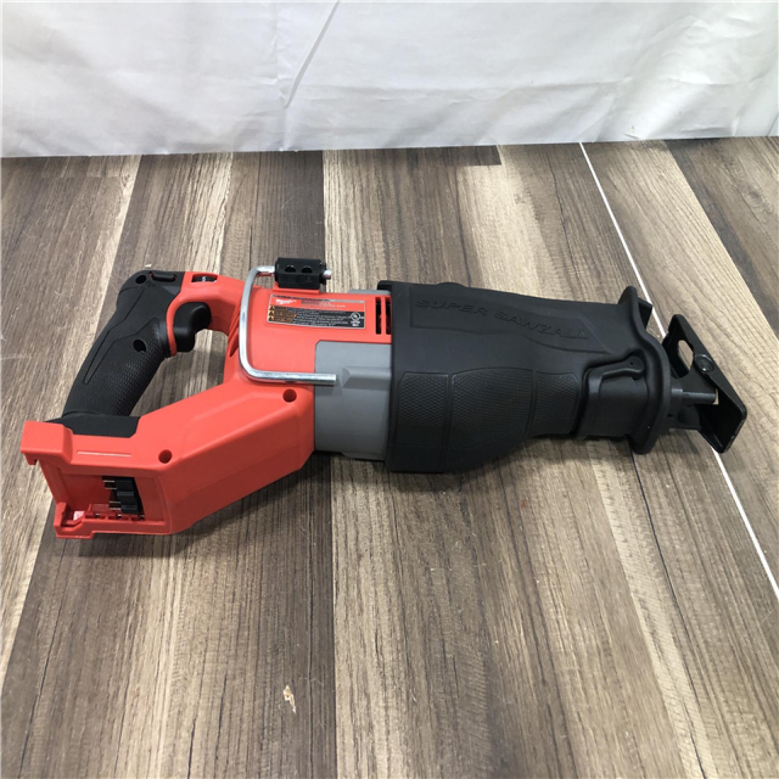 AS-IS Milwaukee FUEL 18V Lithium-Ion Brushless Cordless Super SAWZALL Orbital Reciprocating Saw (Tool-Only)