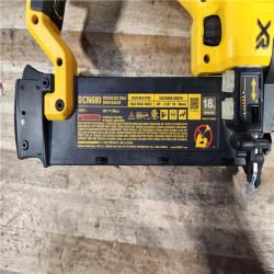 HOUSTON LOCATION - AS-IS DEWALT 20V MAX XR Lithium-Ion Electric Cordless 18-Gauge Brad Nailer (Tool Only)