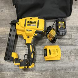 AS-IS DEWALT 20V MAX XR Lithium-Ion Cordless 18-Gauge Narrow Crown Stapler Kit