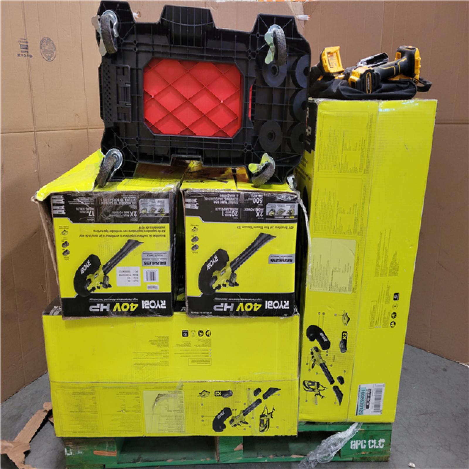 CALIFORNIA AS-IS TOOL PALLET