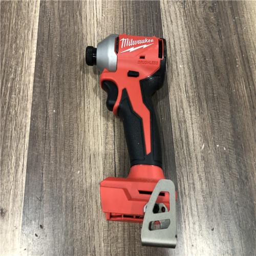 AS-IS Milwaukee 18V Lithium-Ion Brushless Cordless 1/4 in. Compact Impact Driver (Tool Only)