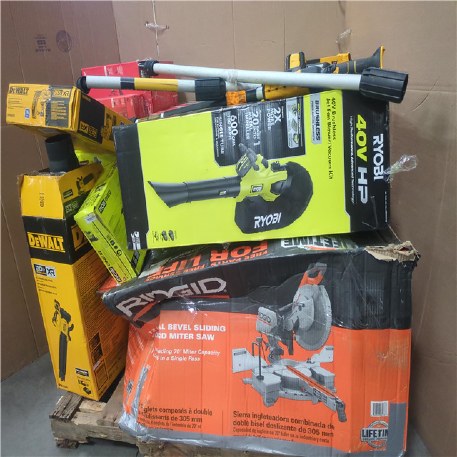 CALIFORNIA AS-IS TOOL PALLET