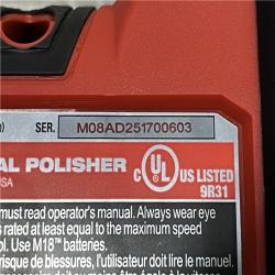 AS-IS Milwaukee FUEL18V Lithium-Ion Brushless Cordless 15MM DA Polisher (Tool-Only)