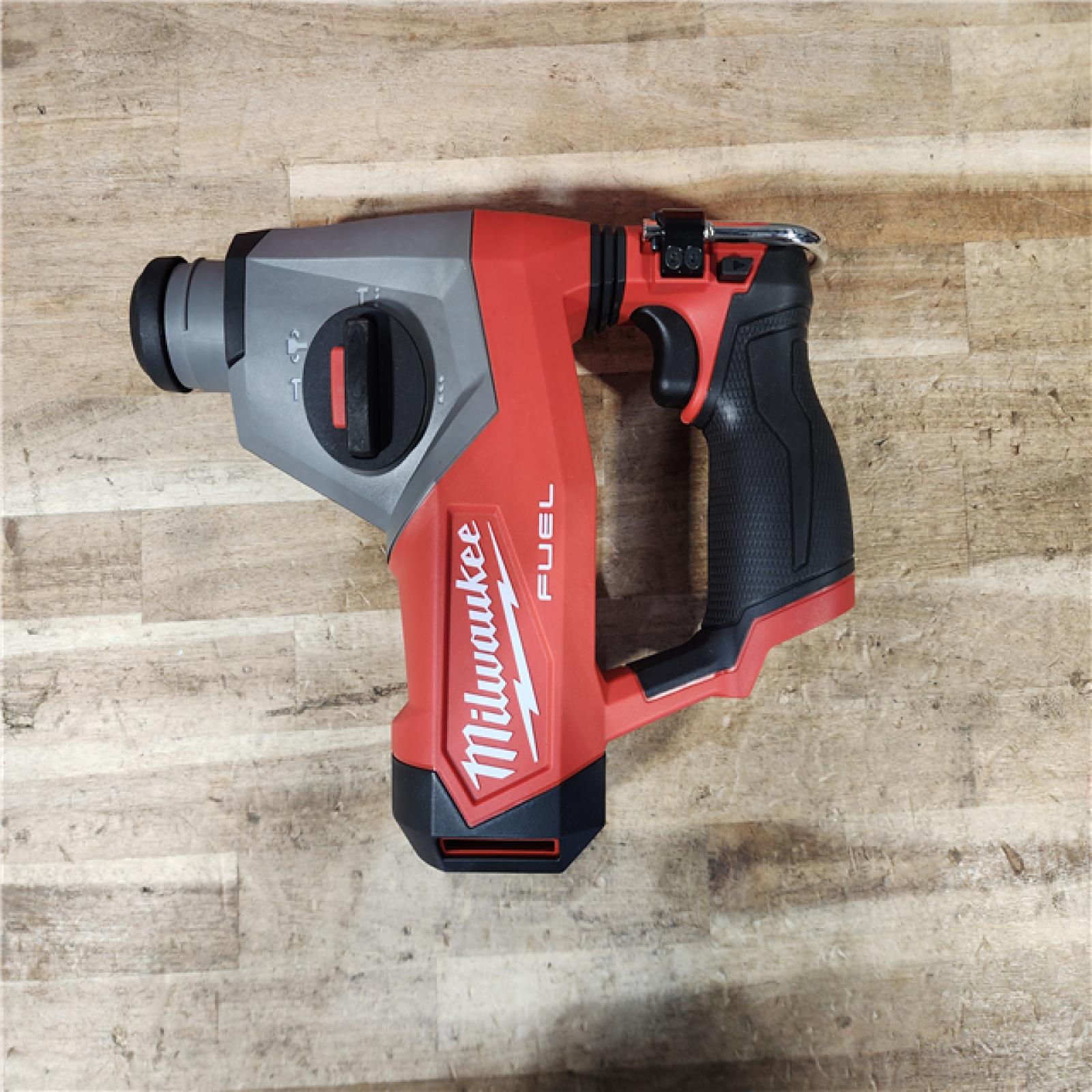 HOUSTON LOCATION - AS-IS Milwaukee  FUEL 12V Lithium-Ion Brushless Cordless 5/8 in. SDS-Plus Rotary Hammer Drill (Tool-Only)