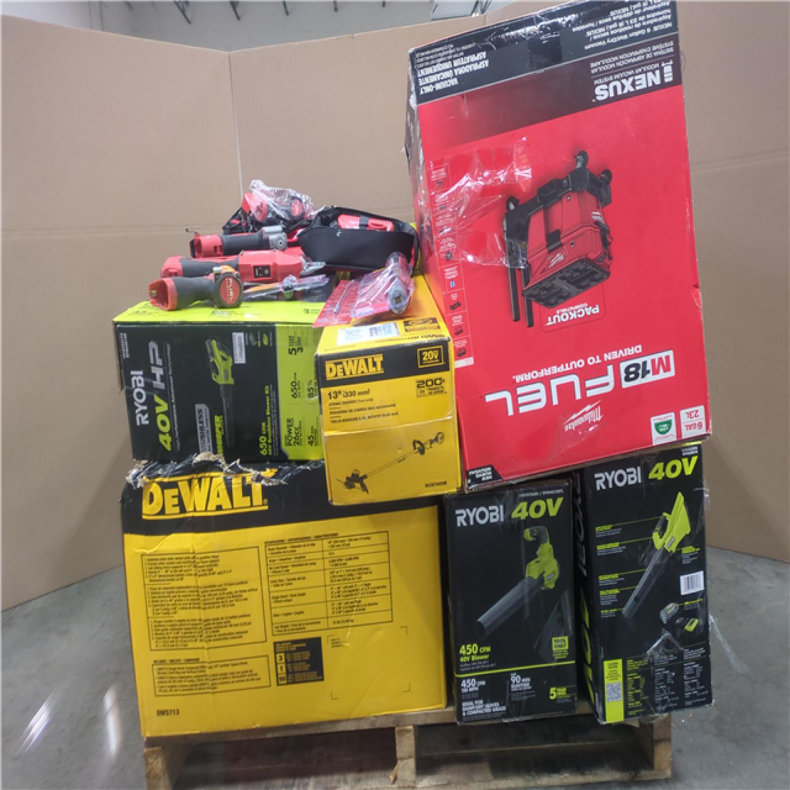 CALIFORNIA AS-IS TOOL PALLET