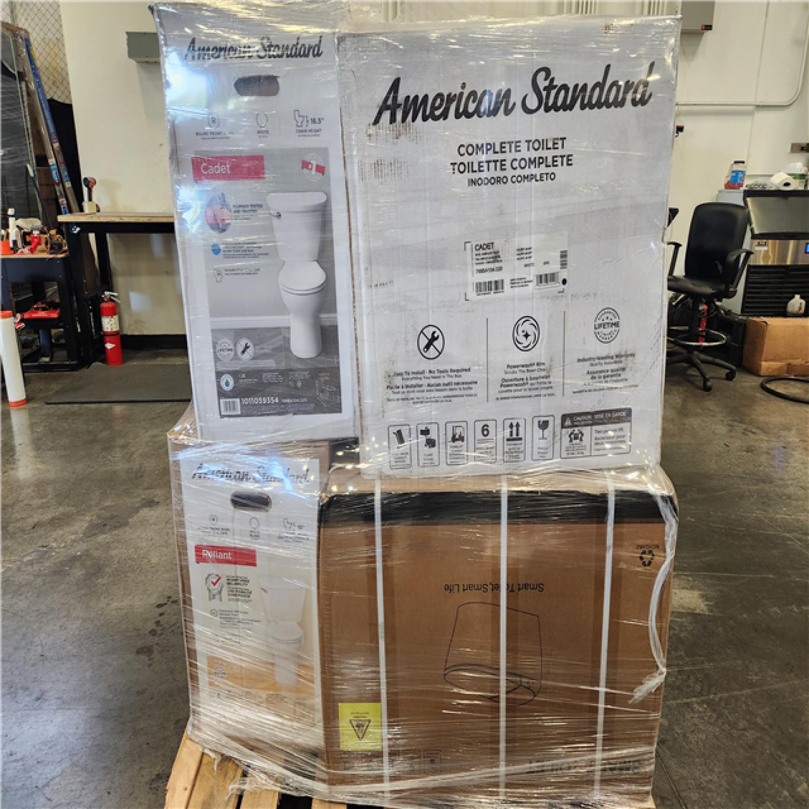 Phoenix AS-IS Mixed Toilet Pallet (6-Toilets)