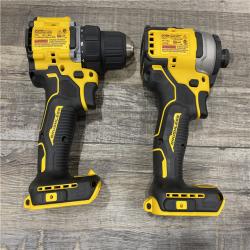 AS-IS DEWALT ATOMIC 20-Volt MAX Lithium-Ion Cordless Combo Kit
