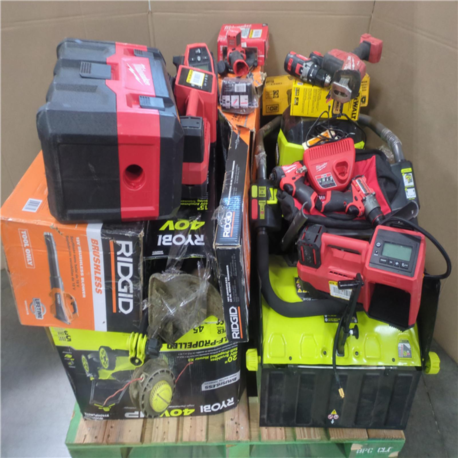 CALIFORNIA AS-IS TOOL PALLET