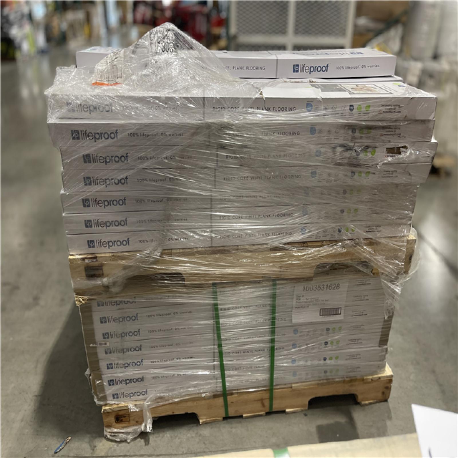 DALLAS LOCATION - Lifeproof Trail Oak 6 MIL x 8.7 in. W x 48 in. L Click Lock Waterproof Luxury Vinyl Plank Flooring (20.1 sqft/case)PALLET-(57 CASES)