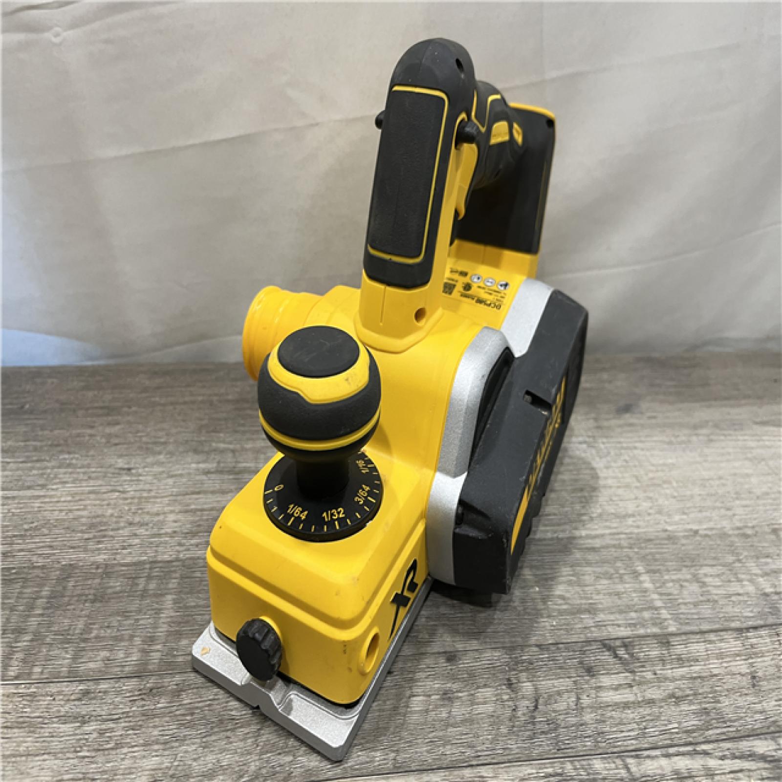 AS-IS DEWALT 20V MAX XR Cordless Brushless 3-1/4 in. Planer (Tool Only)