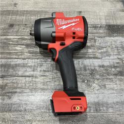 AS-IS Milwaukee FUEL 18V Lithium-Ion Brushless Cordless 1/2 in. Impact Wrench with Friction Ring (Tool-Only)