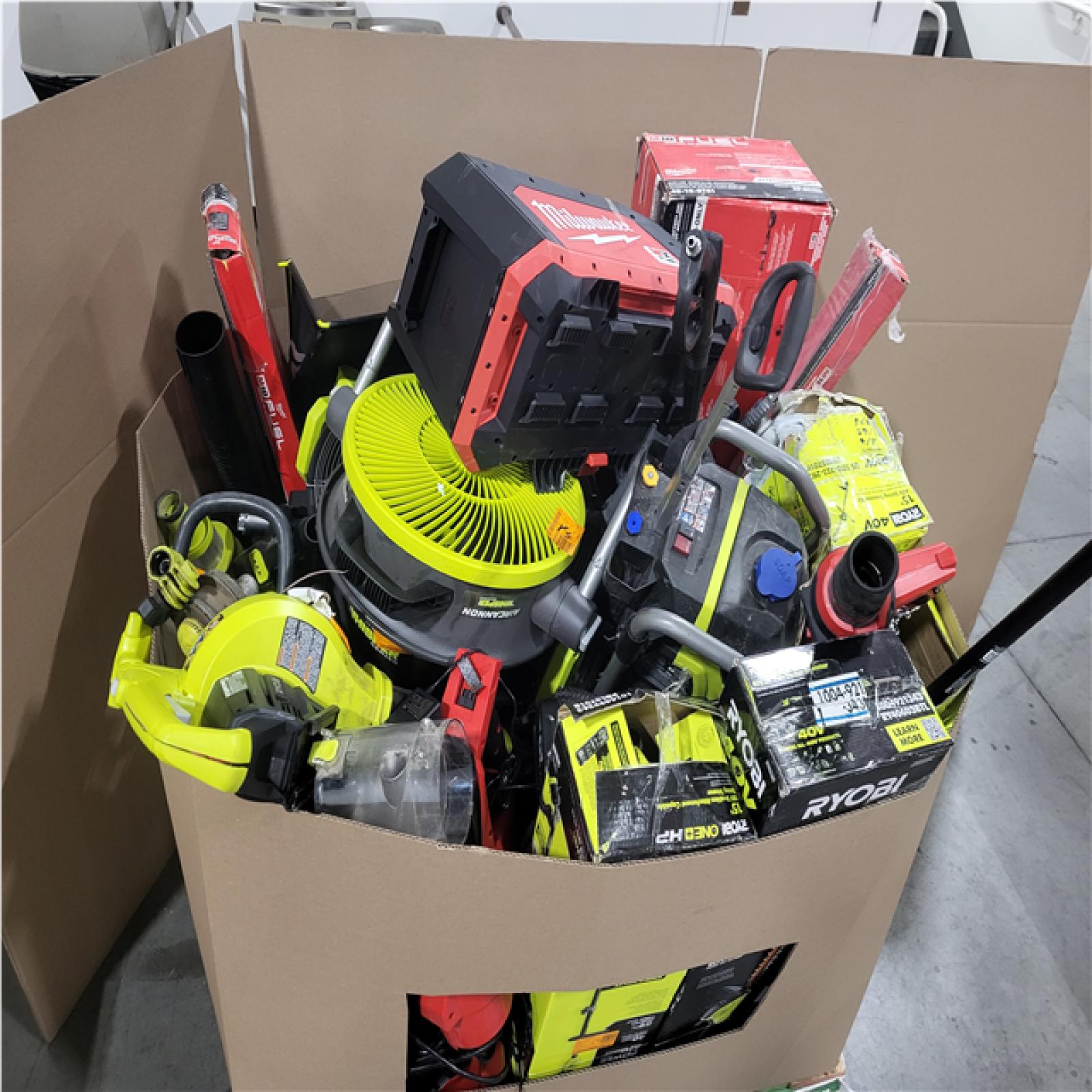 CALIFORNIA AS-IS TOOL PALLET