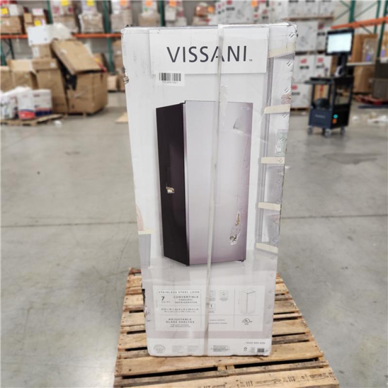 DALLAS LOCATION NEW! Vissani 7 cu. ft. Convertible Upright Freezer