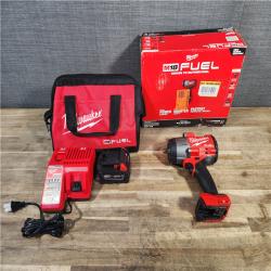 HOUSTON LOCATION - AS-IS Milwaukee M18 1/2 in. Cordless Brushless High Torque Impact Wrench Kit (Battery & Charger)