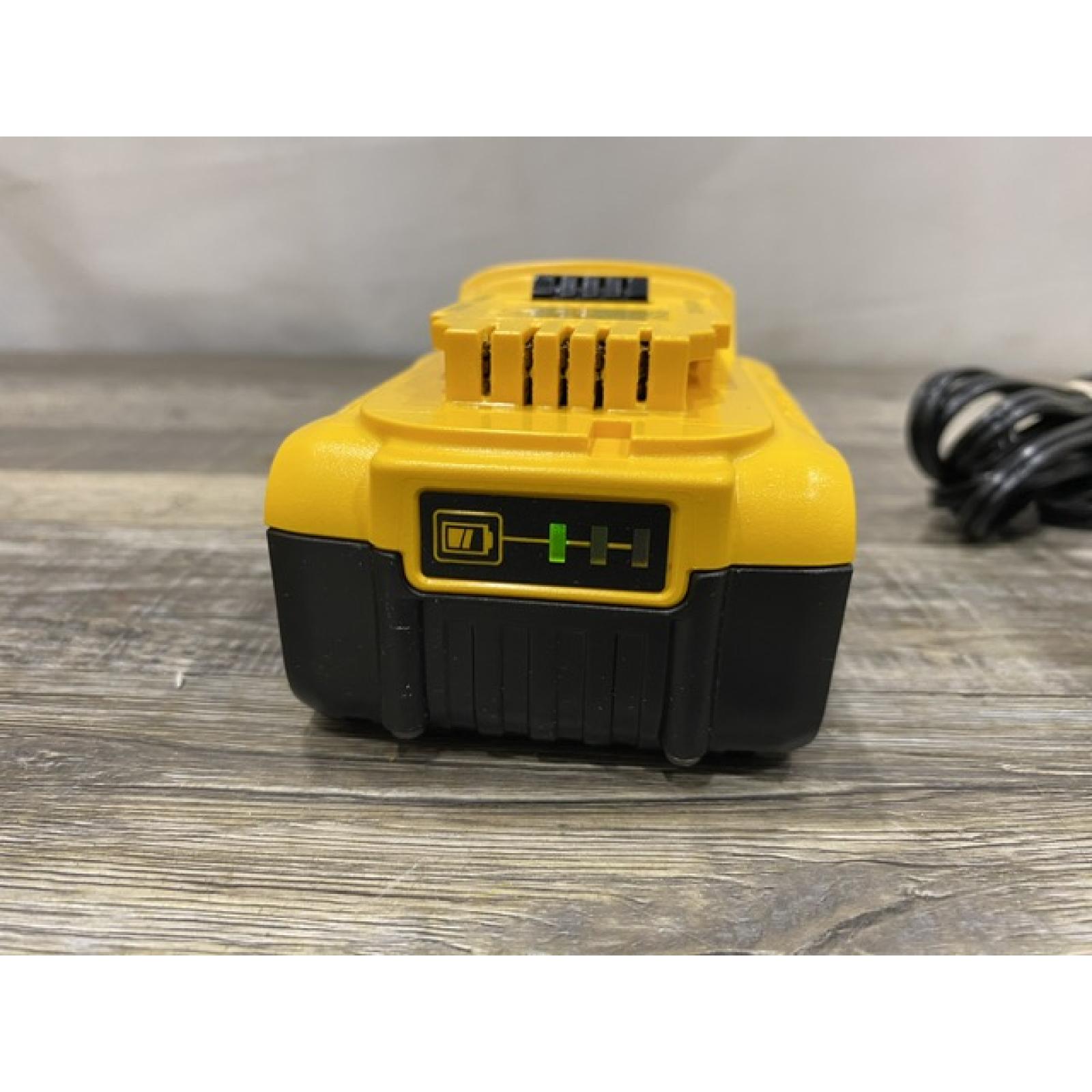 AS-IS DEWALT 20-Volt Maximum XR 5.0 Ah Battery Pack and Charger Kit