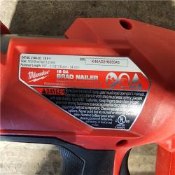 HOUSTON LOCATION - AS-IS Milwaukee M18 FUEL 18 Gauge Brad Nailer (TOOL ONLY)