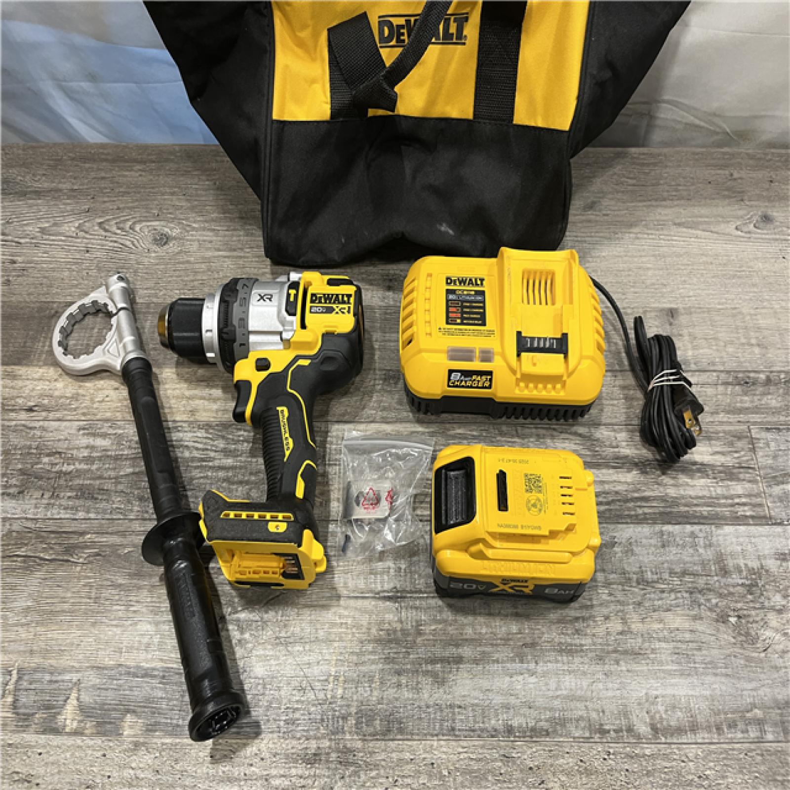 AS-IS DEWALT 20V XR Lithium-Ion Cordless Hammer Drill Kit