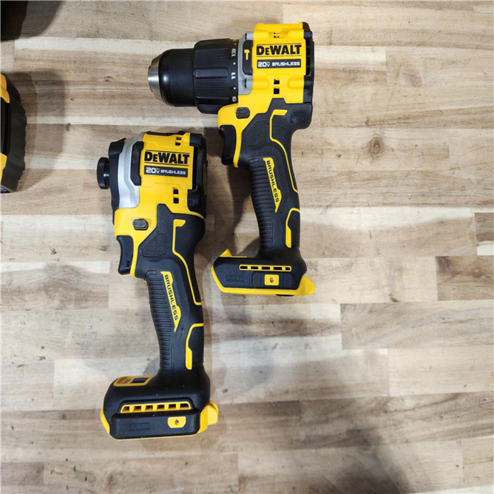 HOUSTON LOCATION - AS-IS DEWALT ATOMIC 20V MAX Lithium-Ion Cordless 2-Tool Combo Kit