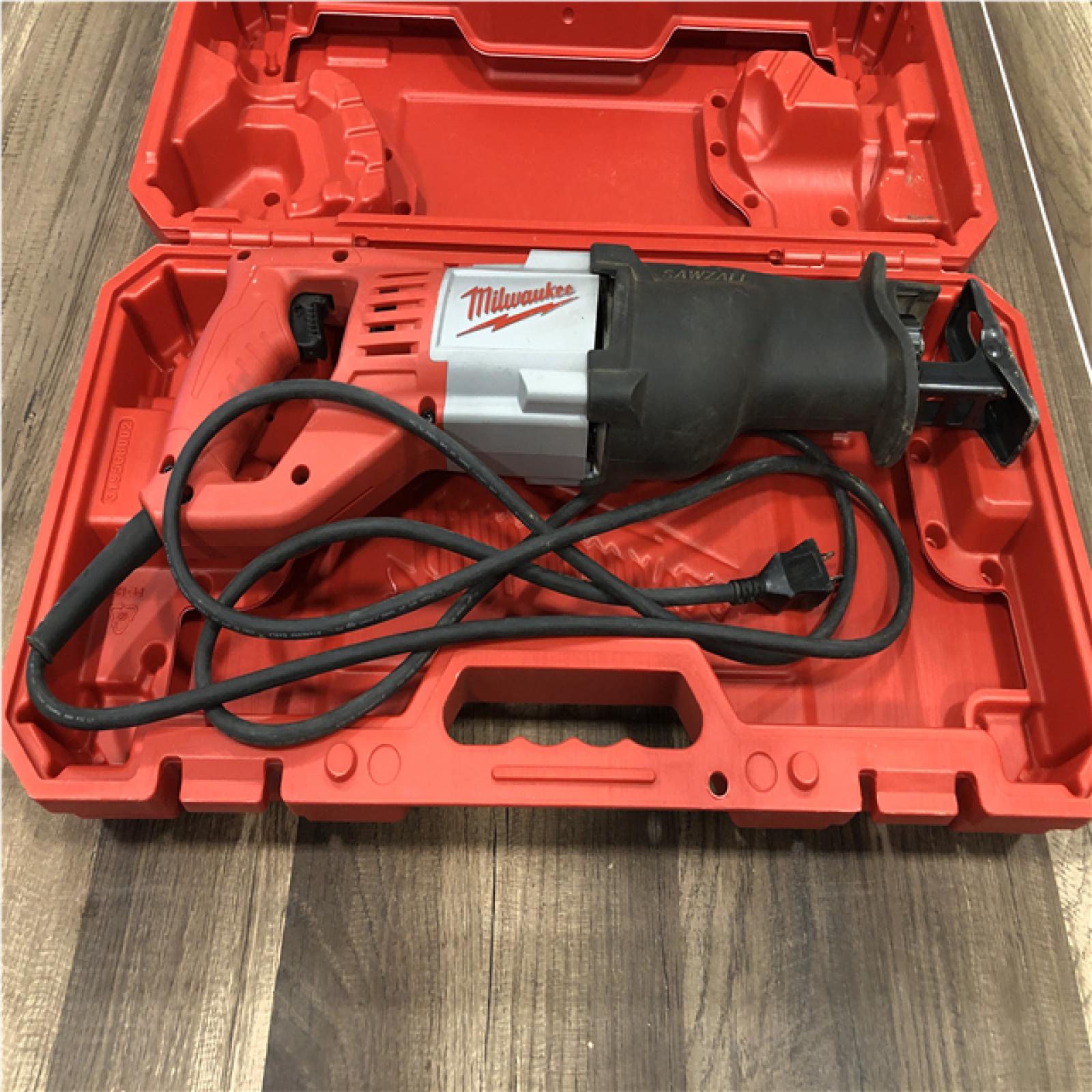 AS-IS 12 Amp Sawzall Reciprocating Saw with Case