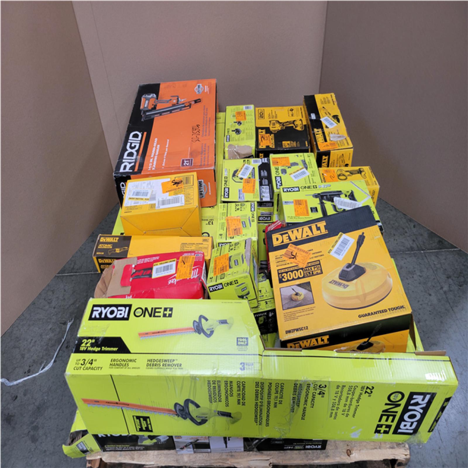 CALIFORNIA AS-IS TOOL PALLET