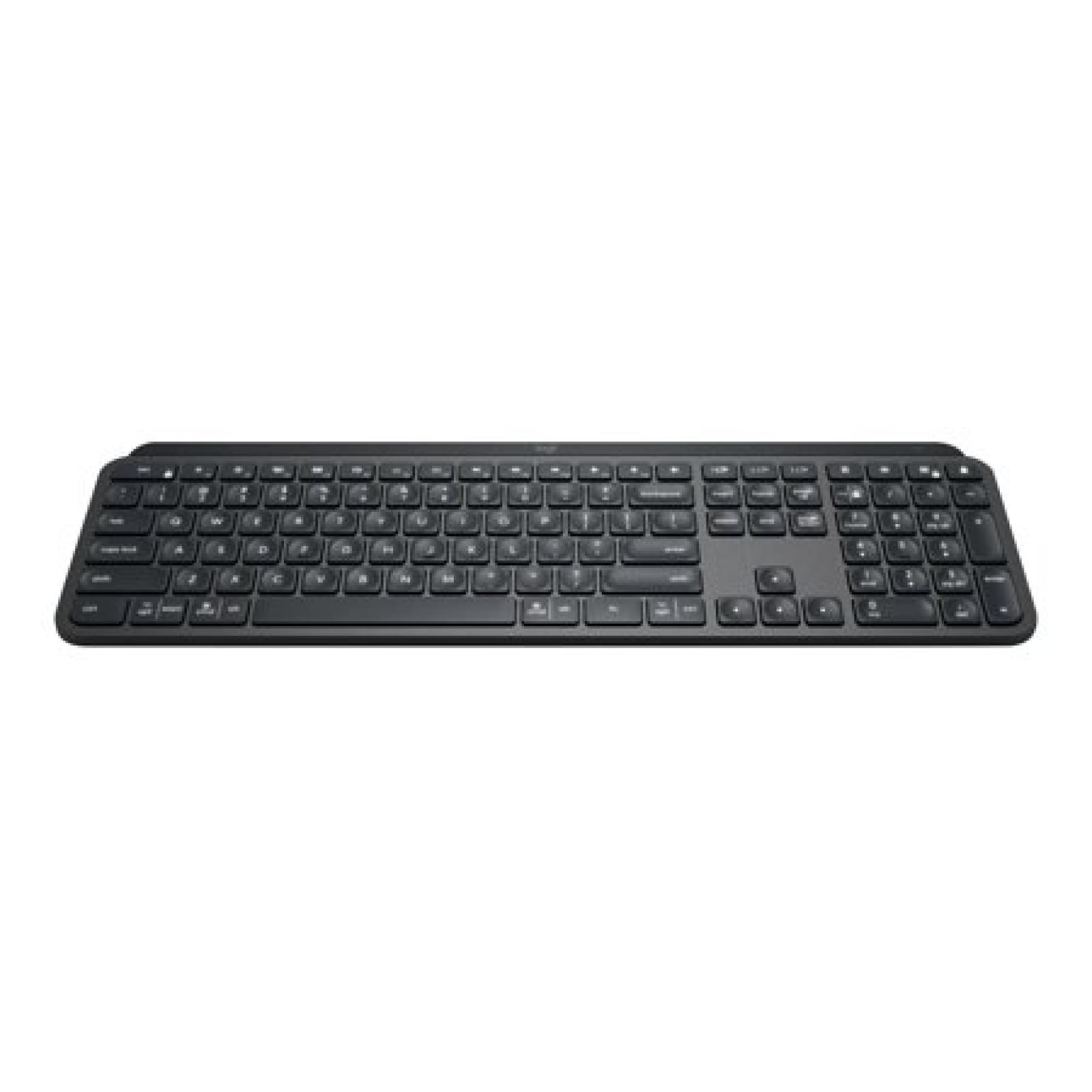 AS-IS Logitech MX Keys Advanced Wireless Illuminated Keyboard - Graphite